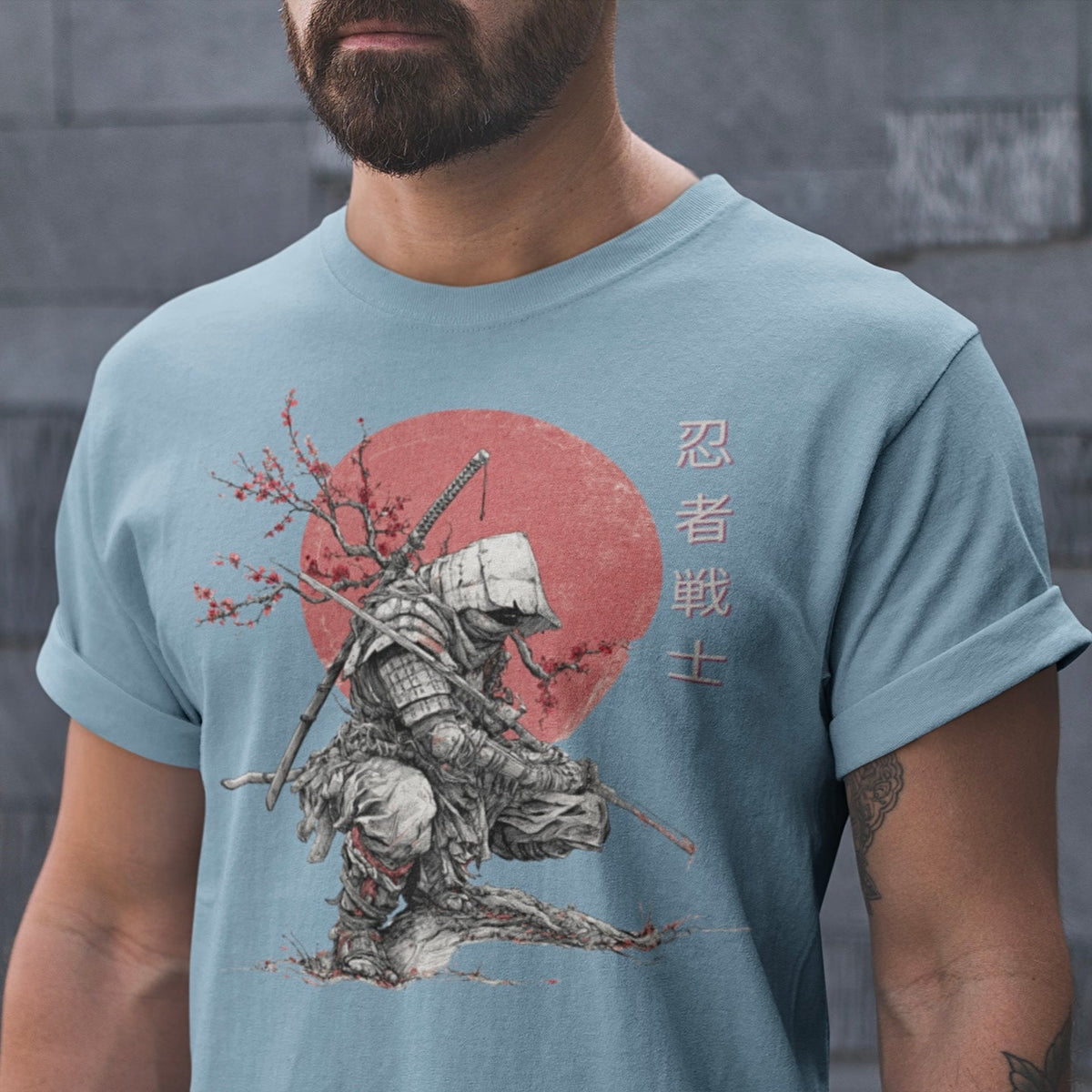 Ninja Shadow Bloom T-shirt