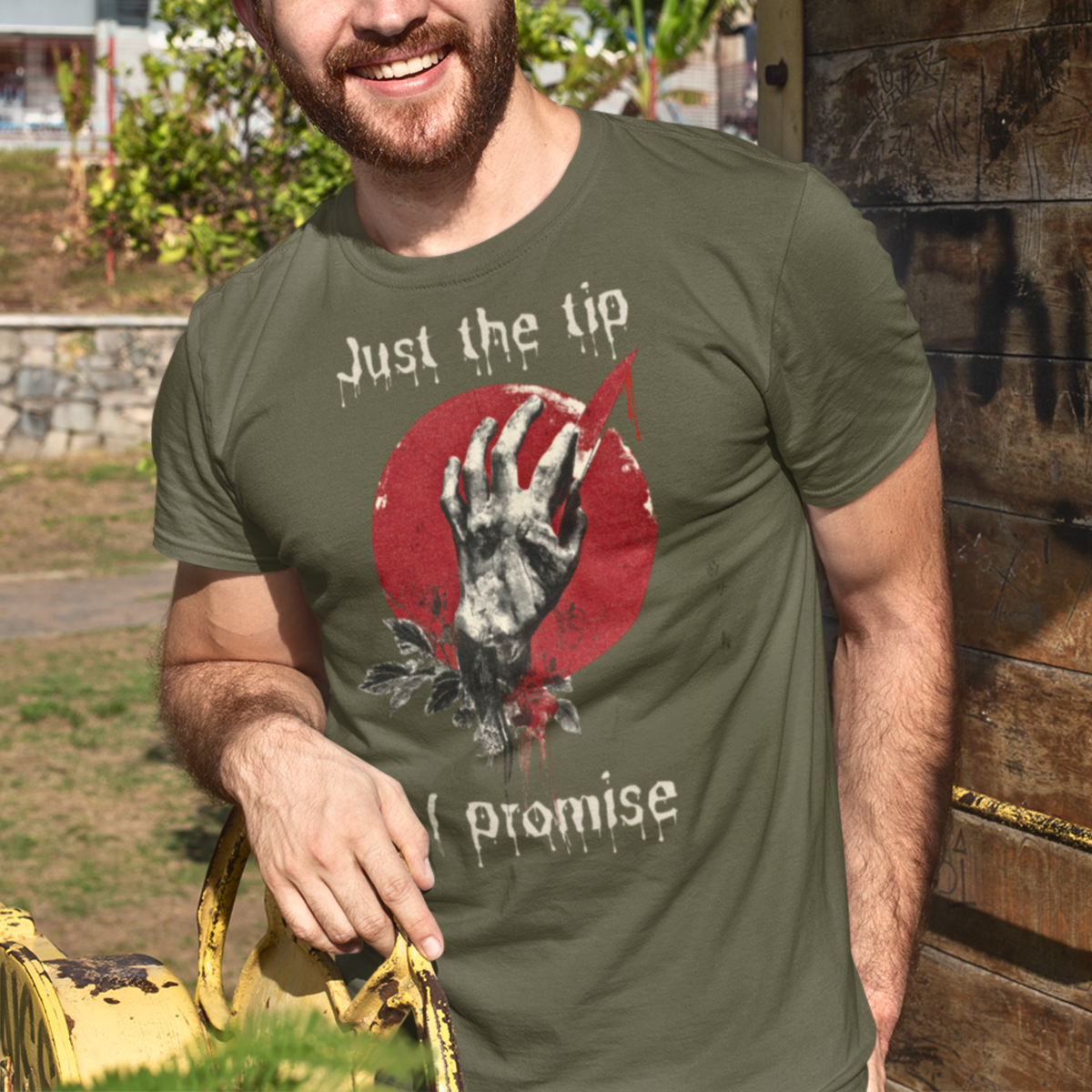 Just the Tip I Promise Horror T-shirt II
