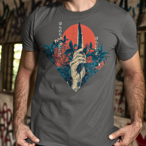 Japanese Horror Knife T-shirt III