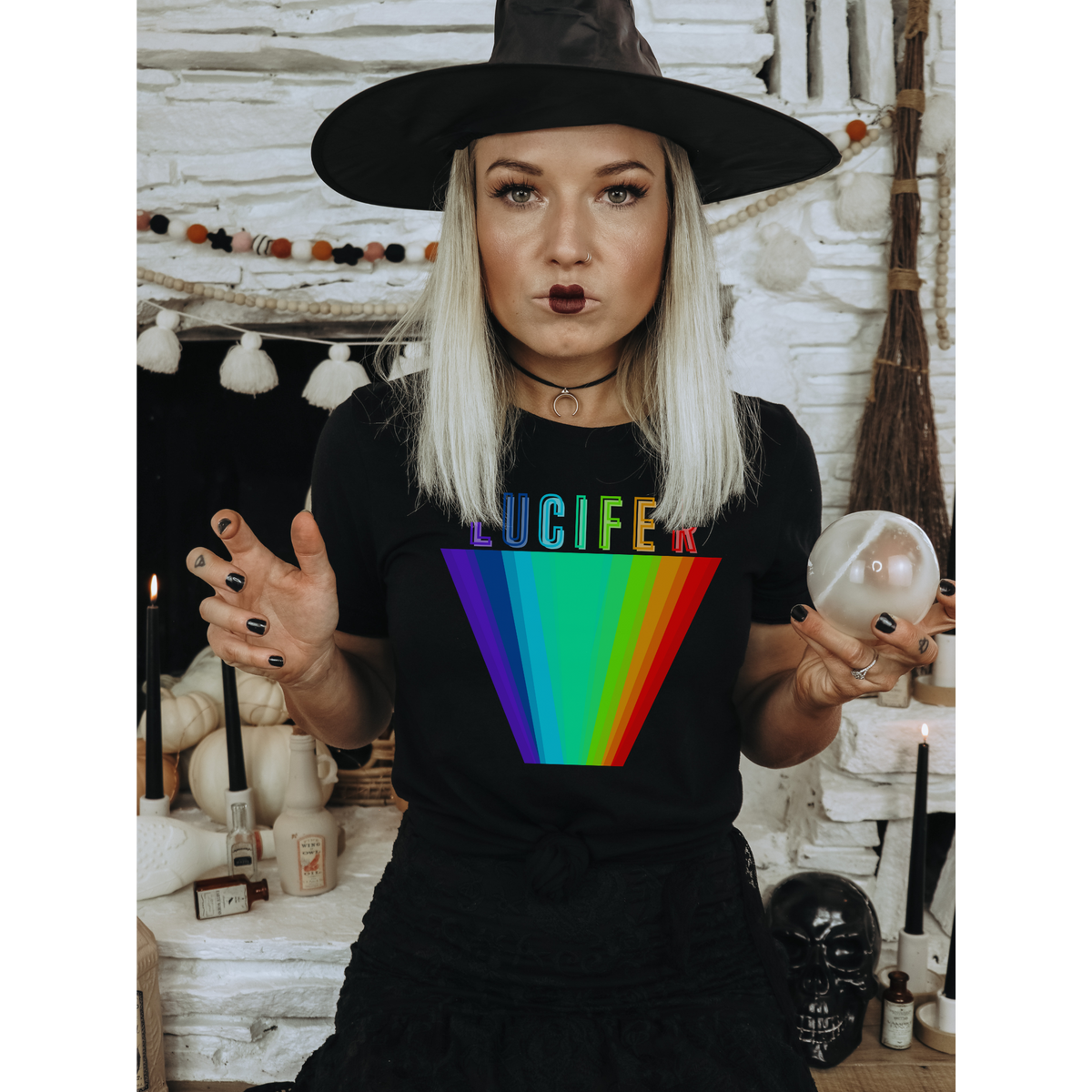 Lucifer Rising Short-Sleeve Unisex T-Shirt, Alejandro Jodorowsky, David Lynch, Cult Horror, Occult Film, Anger, Dario Argento, Sarcastic Shirt, Punk Rocker Tee, Goth shirt, rainbow shirt, Lucifer Rising, Funni t-shirt, Devil Shirt