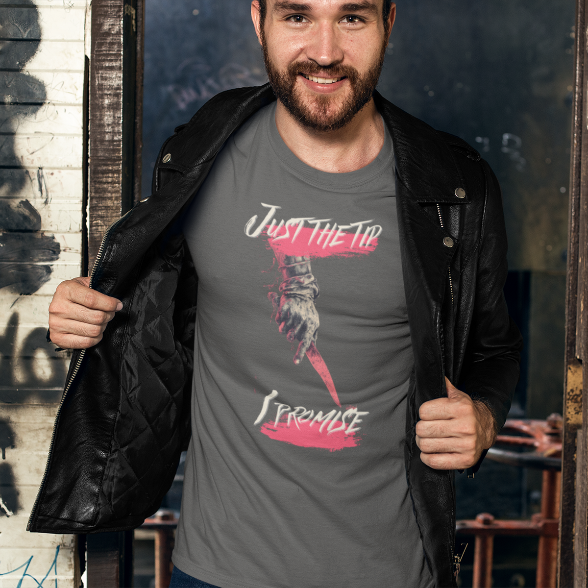 Just the Tip I Promise Horror T-shirt V