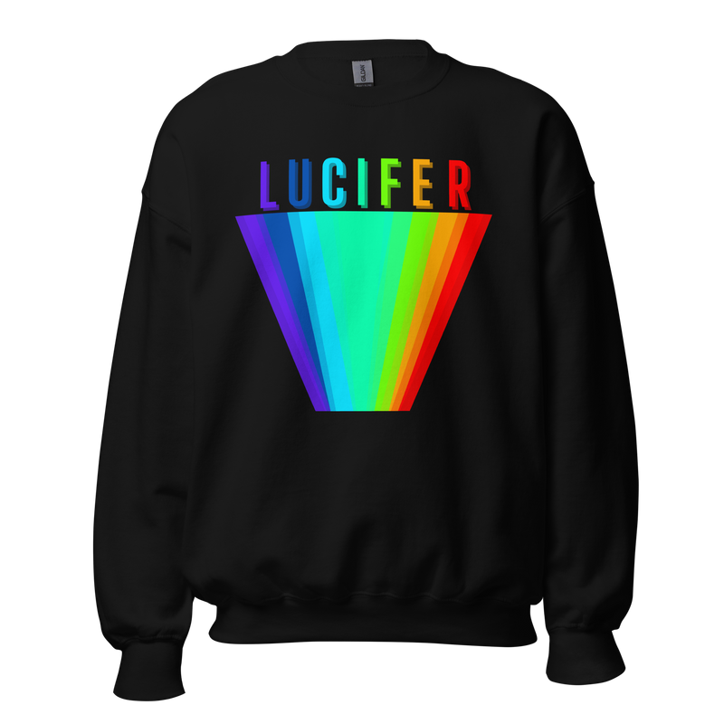 Sarcastic Shirt, rainbow shirt, Punk Rocker Tee, Occult Film, Lucifer Rising Short-Sleeve Unisex T-Shirt, Lucifer Rising, Goth shirt, Funni t-shirt, Devil Shirt, David Lynch, Dario Argento, Cult Horror, Anger, Alejandro Jodorowsky