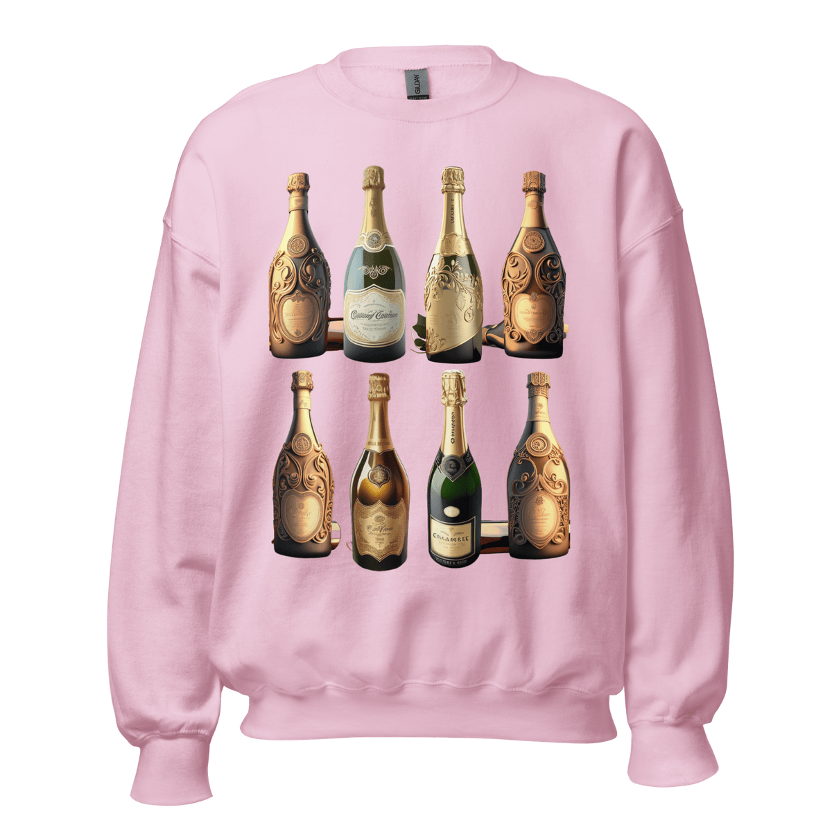 Light Pink- yes way rose shirt, liquor t-shirt, gift for mom, gift for him, gift for her, gift for champagne lovers, drinking tee, champagne sweatshirt, champagne shirt, champagne problems sweatshirt, champagne lovers, champagne bottles tee, alcohol tee