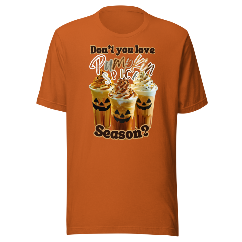 Official Pumpkin Spice Latte Tester Tee, Pumpkin Spice Latte Shirt, Tis' The Season, Coffee Lovers, Cute Fall T-Shirt, Halloween Shirt