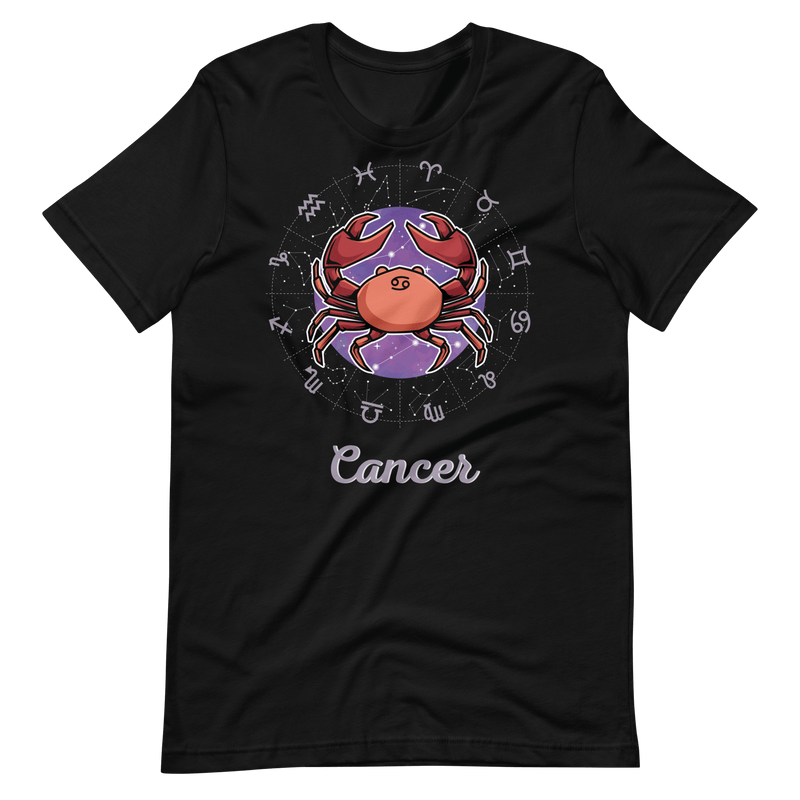 zodiac tshirt, cancer tee, horoscope, birthday t-shirt, gift for cancer, gift for her, June birthday gift, July birthday gift, June girl, July girl, Cancer girl, Cancer birthday, Cancer zodiac, Cancer horoscope, Astrology, Cancer sign, Zodiac constellation, horoscope shirt, gift for Cancer