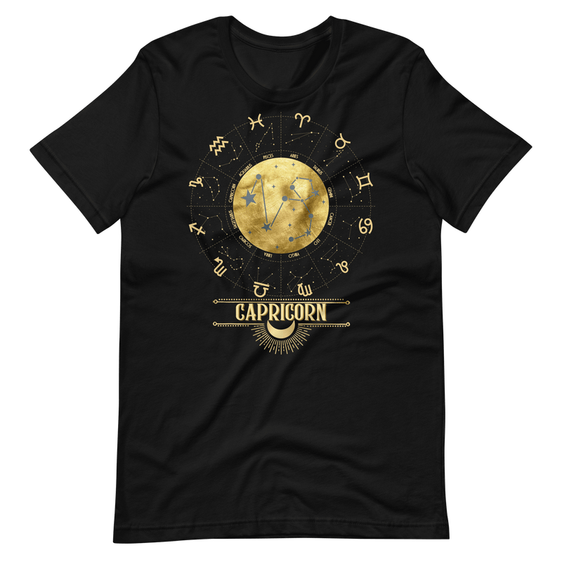 zodiac tshirt, capricorn tee, horoscope, birthday t-shirt, gift for capricorn, gift for her, December birthday gift, January birthday gift, December girl, January girl, Capricorn girl, Capricorn birthday, Capricorn zodiac, Capricorn horoscope, Astrology, Capricorn sign, Zodiac constellation, horoscope shirt, gift for Capricorn